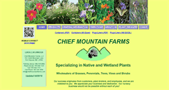 Desktop Screenshot of chiefmountainfarms.com